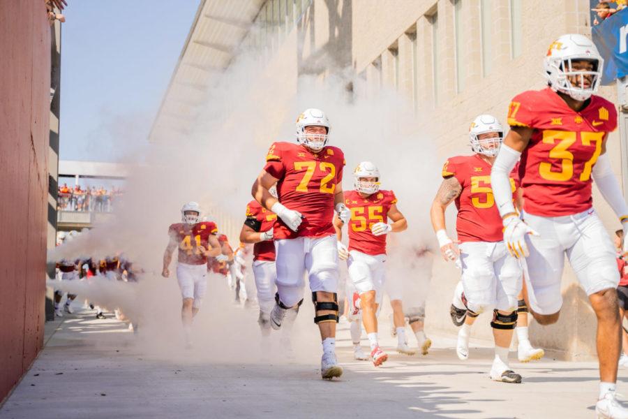 The Cyclones take the field for their 2021 season opener against the University of Northern Iowa on Sept. 4.