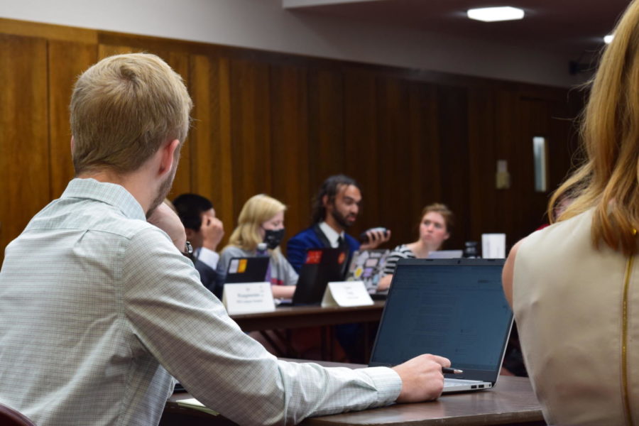 The Student Government Senate deliberated about the condemnation of the Big 12s expansion for the lack of student input during their Sept. 29 meeting.