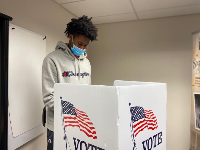 As part of BACA, Iowa State redshirt junior Javan Johnson was registered to vote and cast his vote for Election Day on Nov. 3. 