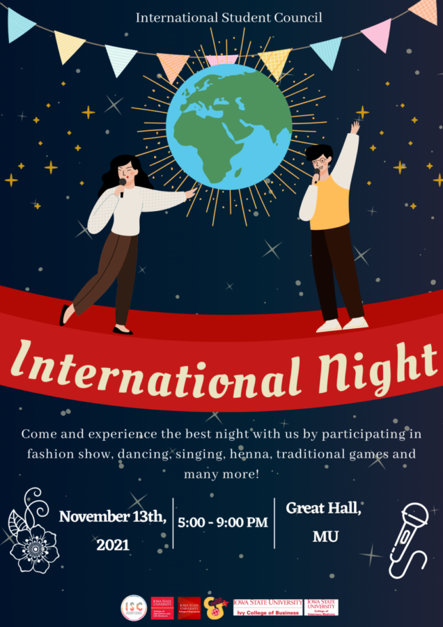 A week of events capped off with International Night, the ISC hopes to illuminate different cultures around the world.