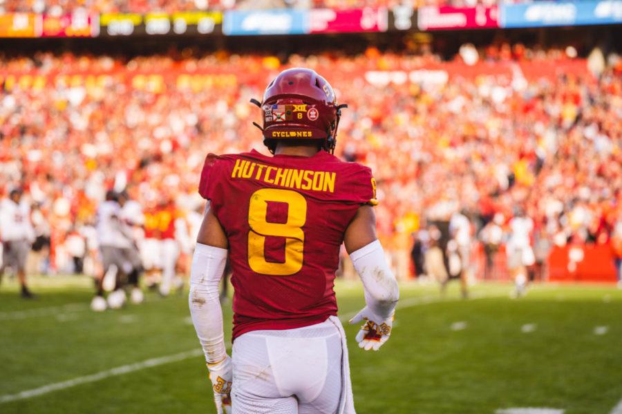 Xavier+Hutchinson+had+12+catches%2C+125+yards+and+two+touchdowns+in+the+Cyclones+24-21+win+over+No.8+Oklahoma+State+on+Oct.+23.