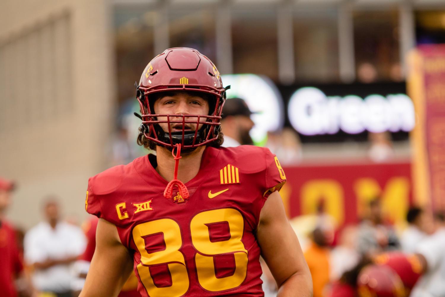 Iowa State's Charlie Kolar wins the William V. Campbell Trophy