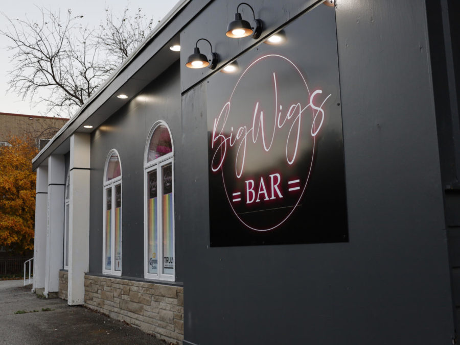 Big Wigs bar hosted The Miss Gay of Iowa USofA Pageant this weekend. 