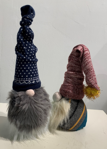 The current drop-in craft at the Workspace is winter sock gnomes. The craft will be available until Feb. 14. 