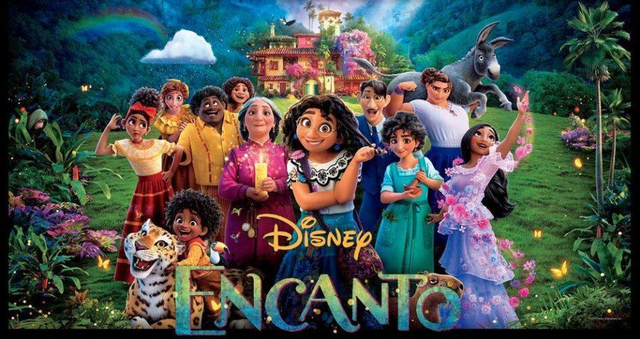 Encanto is the newest feature animated film from Disney and tells the story of a family with special powers.