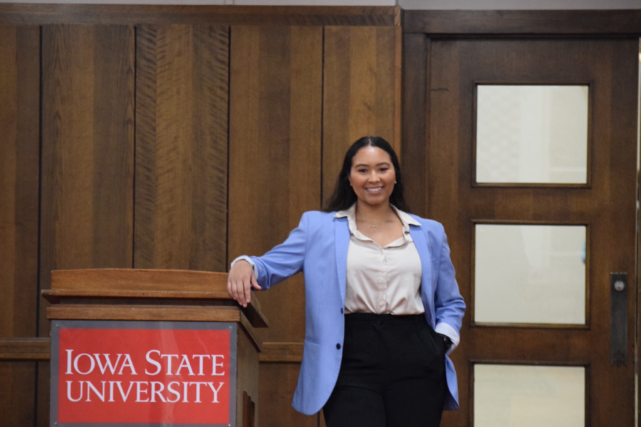 Alyannah Buhman is a senior in criminal justice. “Being a woman of color, I understand being in a space and feeling like it was not created for me,” Buhman told the Daily in an email response. “I hope to break down some of those barriers and create a comfortable atmosphere for others.” 