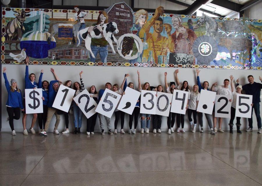 Dance Marathon at Iowa State raised $125,304.25 this year, which the organization celebrated at their Big Event Saturday on Zoom.
