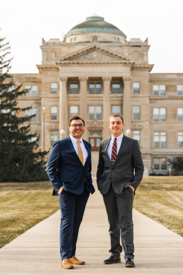 Bryce Garman and Jay Waasmgeester are one of two campaigns for the Student Government executive seats for 2022-2023.