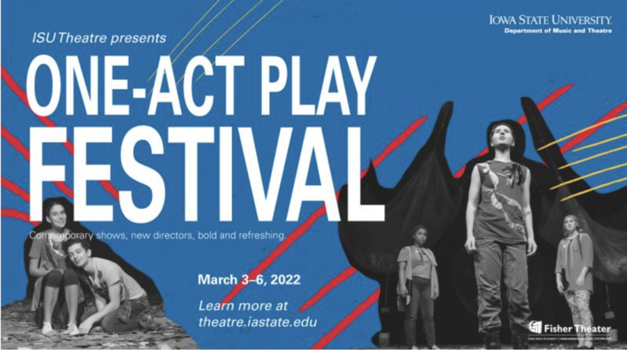 The One Act Play Festival runs March 3-6 at Fisher Theater. 