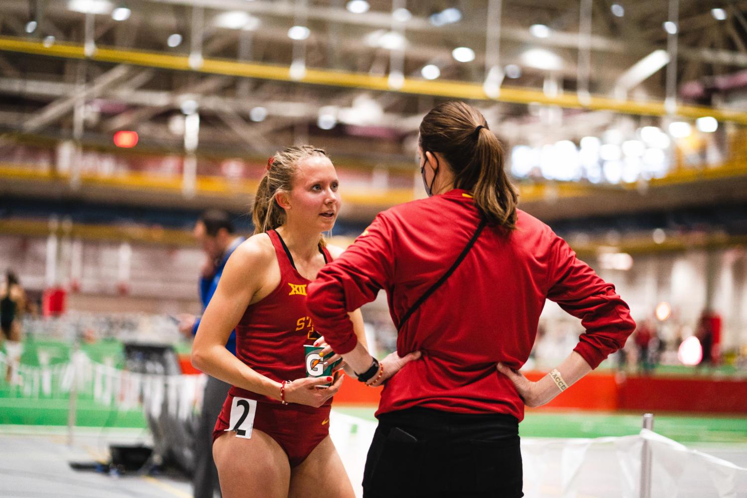 Iowa State finishes middle of the pack at track and field Big 12