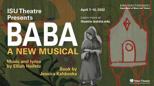 Baba is a new musical that will be performed by ISU Theatre students this weekend at Fisher Theater. 