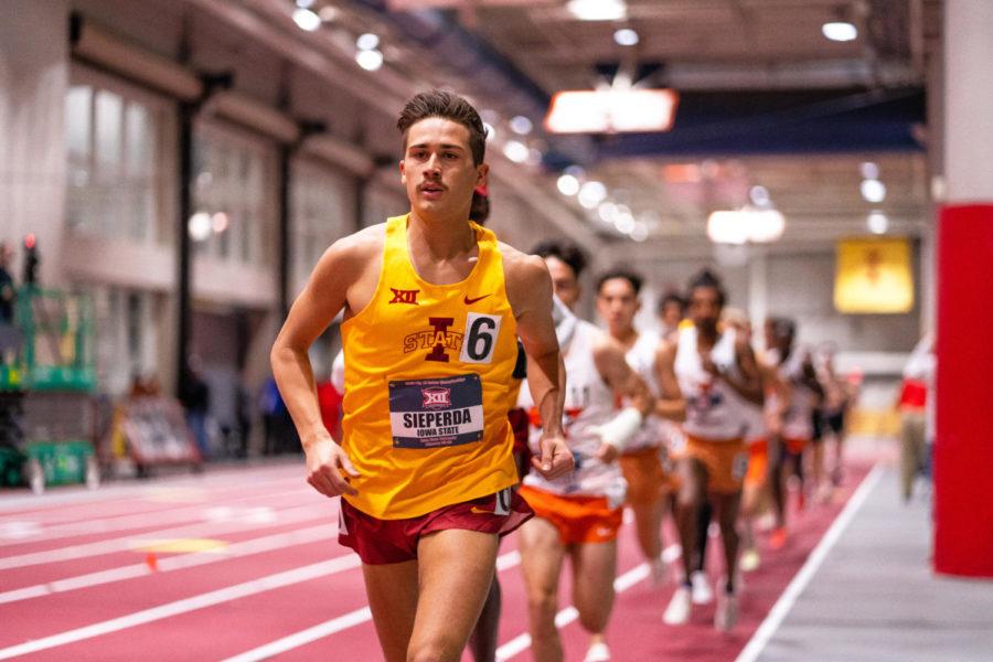 Iowa+State+redshirt+sophomore+Gable+Sieperda+competes+in+the+2022+Big+12+Indoor+Track+and+Field+Championships+on+Feb.+25+at+Lied+Recreation+Center.