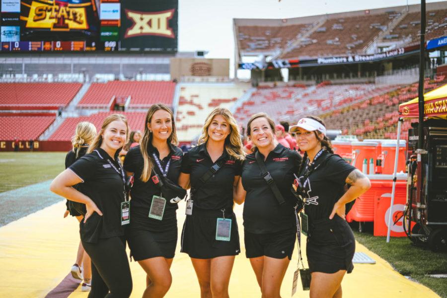 Rachel Voet works with a staff of 20 student dietitians working to properly educate and fuel Iowa State athletes. Photo courtesy of Rachel Voet.