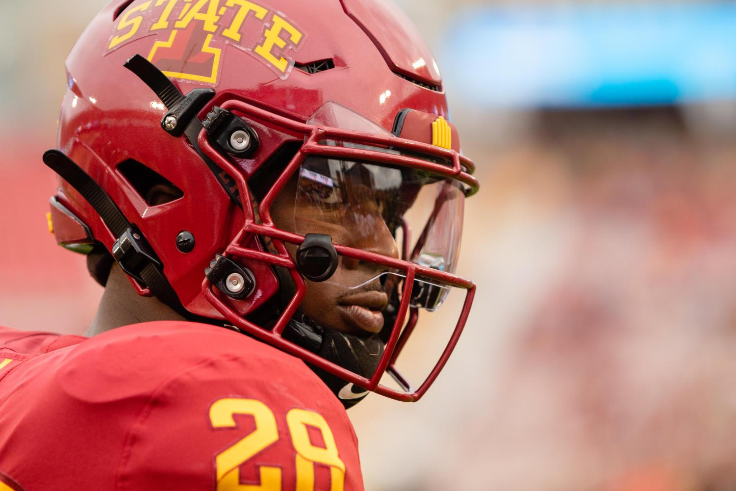 Iowa State's Breece Hall makes case as NFL Draft's top RB at pro day