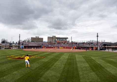 Iowa State plays Northern Iowa at the Cyclone Sports Complex on April 6.