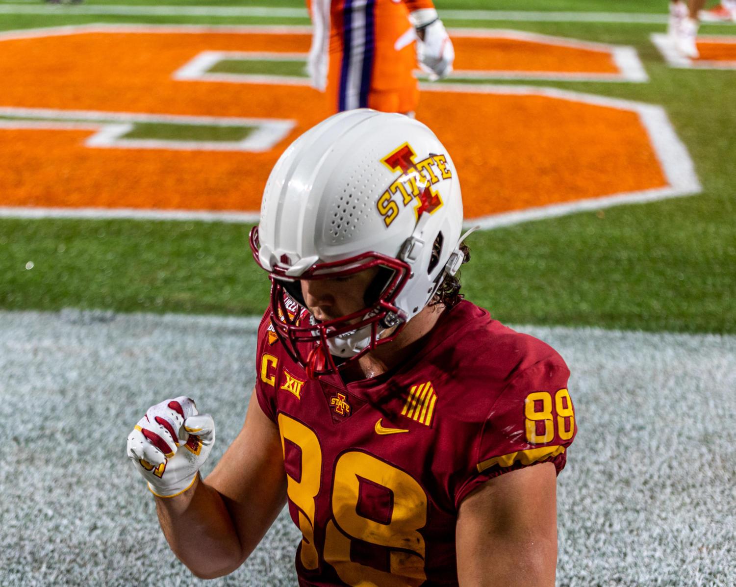 Iowa State's Charlie Kolar wins the William V. Campbell Trophy