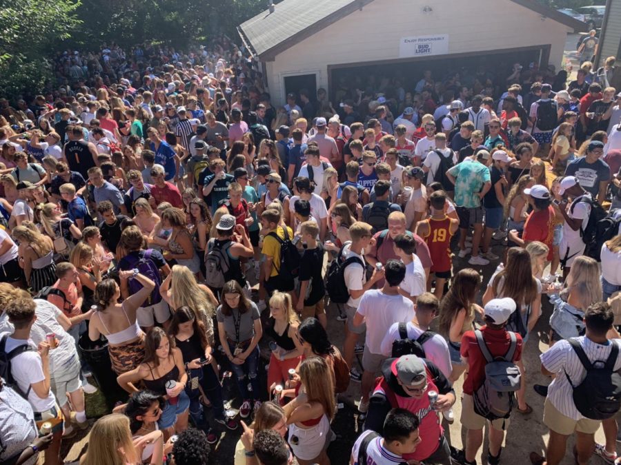 801 day is an annual day of partying across Iowa State University and Ames. 