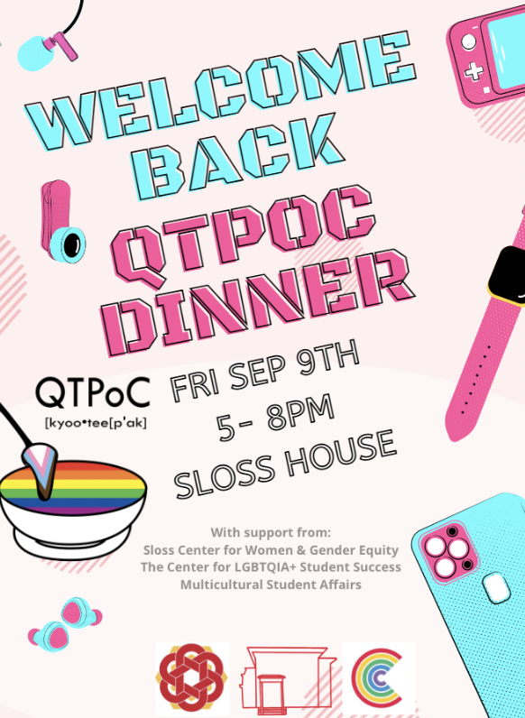 Queer and trans people of color are invited to Sloss House for a community dinner as a way to connect with others and build community. 