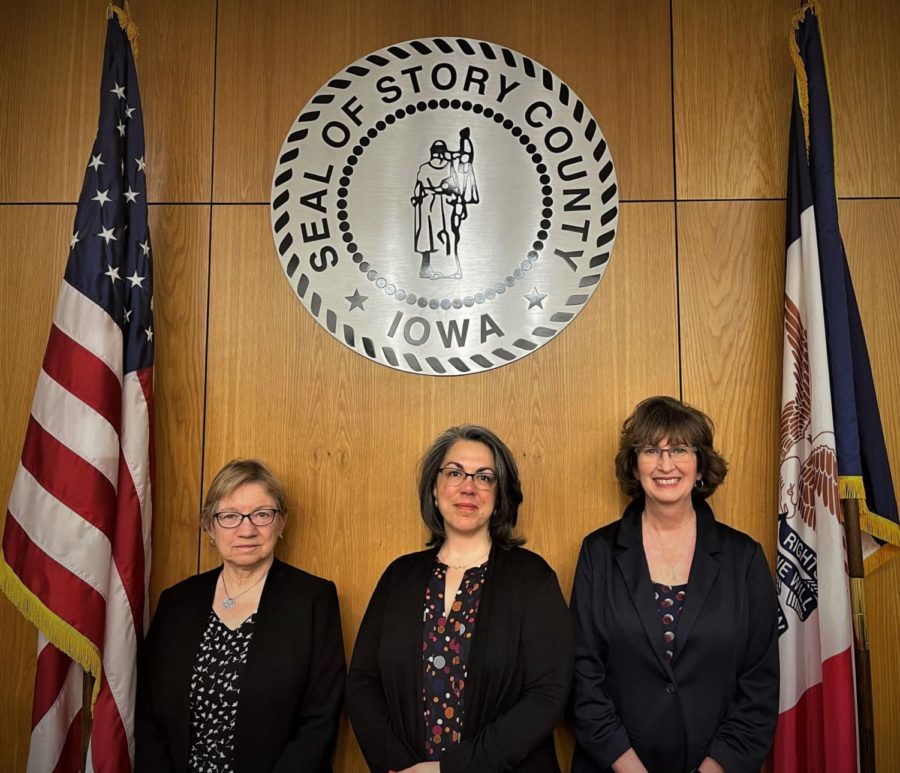 Story County Board of Supervisors includes Linda Murken, Latifah Faisal and Lisa Heddens.