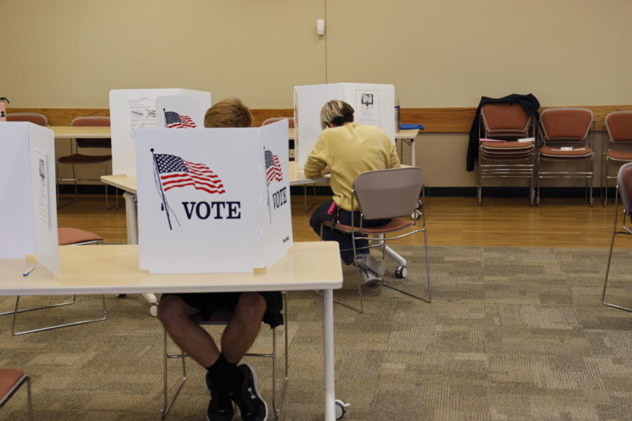 Midterm voting at Union Drive Community Center on Nov. 8, 2022
