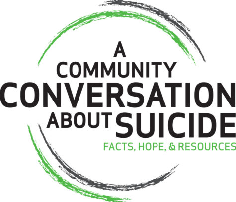 Community Conversations event on mental health and suicide.