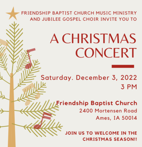Jubilee Gospel Choir will hold its first concert with Christmas-themed gospel music on Saturday at 3 p.m.