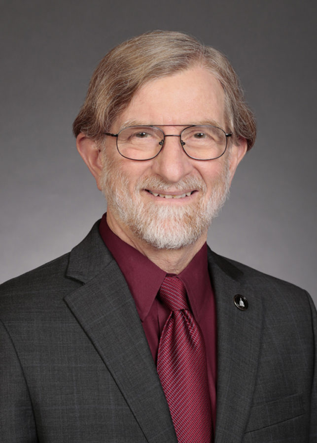 Iowa State Sen. Herman Quirmbach is 72 years old and is a retired Iowa State economics professor.