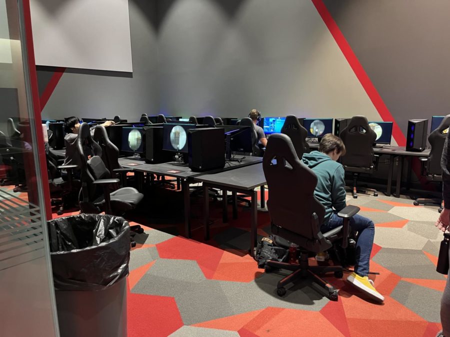 The gaming room is located in 1312 Beyer Hall and is open to all students.