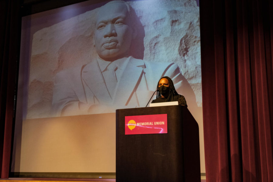 Bree Newsome gives keynote address on Martin Luther King Jrs impact on the civil rights movement and activism today.