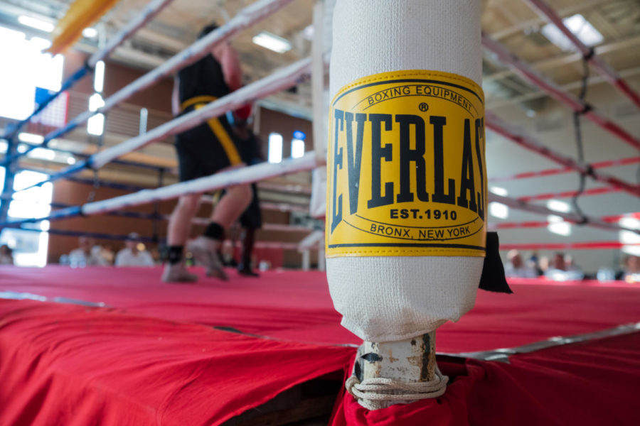Iowa States Boxing Club held matches at State Gym on Saturday afternoon. 