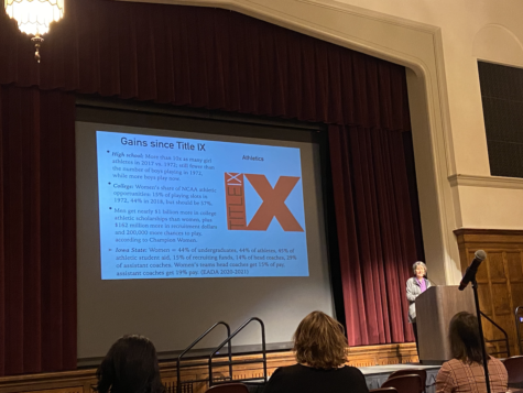 Sherry Boschert discusses her book on title IX, its history and offers the audience resources to learn more.