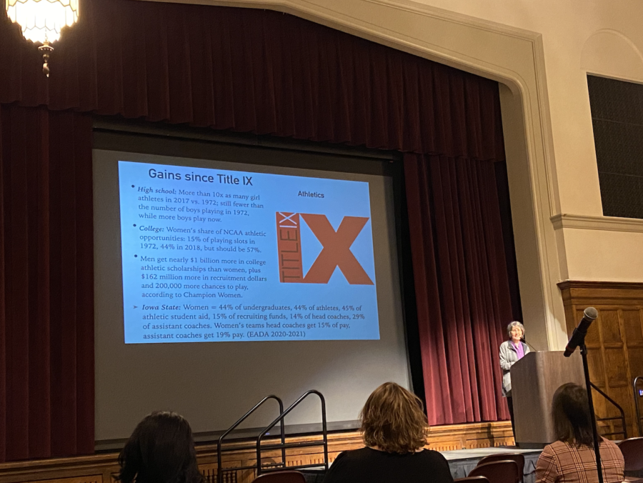 Sherry Boschert discusses her book on title IX, its history and offers the audience resources to learn more.