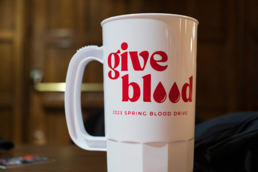 Blood drive in the Great Hall of the Memorial Union held March 6th-8th from 10-5 p.m.