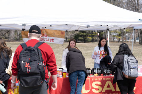 SALC celebrated Iowa States 165th birthday at their 2023 State Day event on central campus.