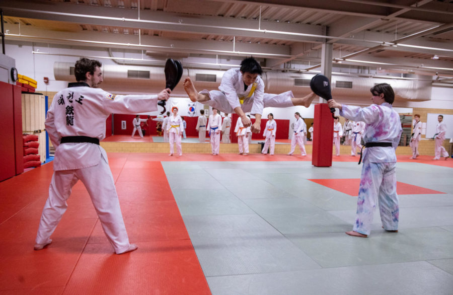 Martial Arts Club competes in Taekwondo, Judo and Hapkido. 