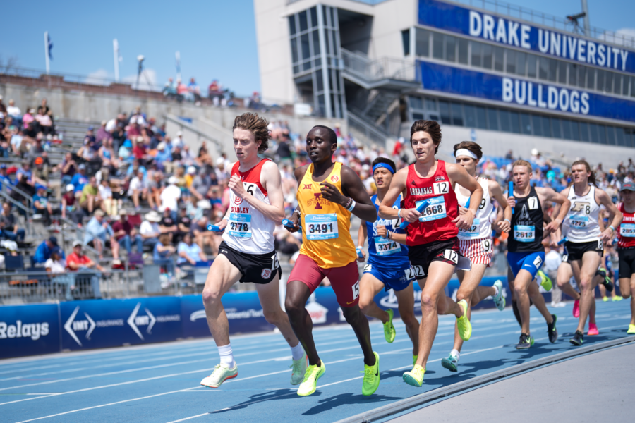 Iowa+State+competes+in+the+4x1600+in+the+Drake+Relays+on+Apr.+28%2C+2023.