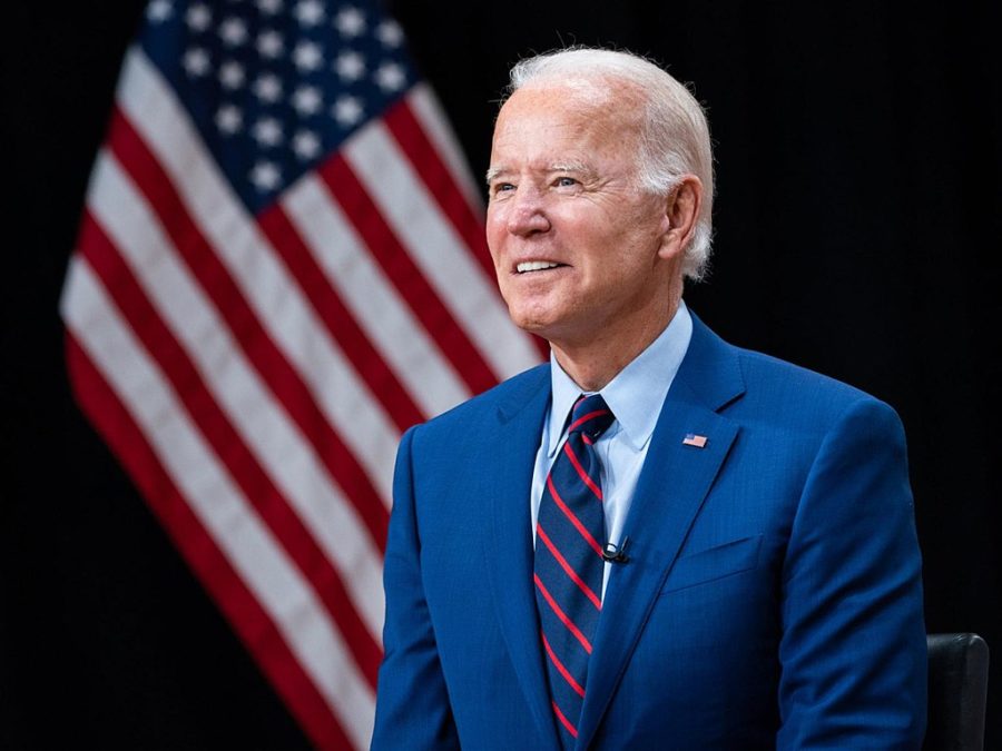 The first portrait of Joe Biden as president of the United States. 