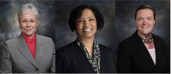 The special election will feature Ward 1 Rep. Gloria Betcher (left), Ward 3 Rep. Anita Rollins (middle) and At-Large Rep. Bronwyn Beatty-Hansen.