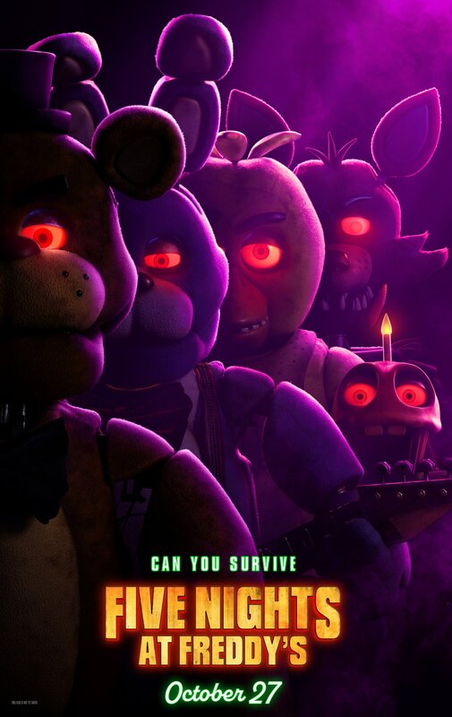 Five Nights at Freddys, the movie adaptation for the video game series of the same name, was released on Friday.