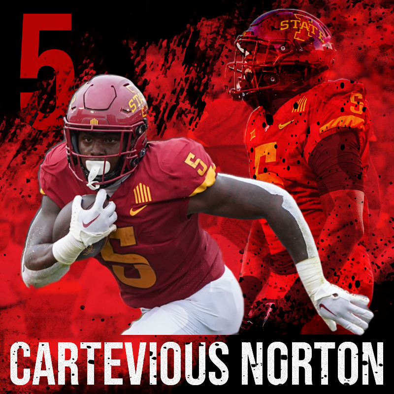 Cartevious Nortons journey to overcome injury, sit atop the running back room
