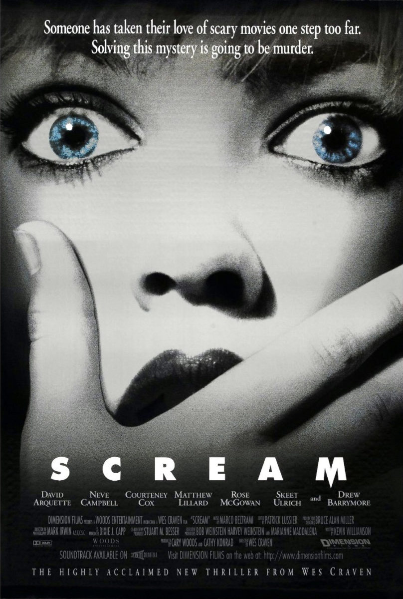 The first Scream movie was released in 1996 and spawned a six-movie franchise.