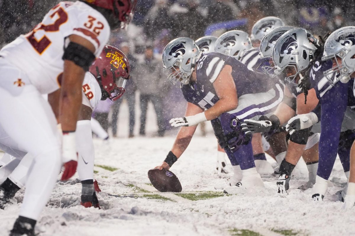 The Iowa State vs. Kansas State football game at Bill Snyder Family Stadium on Nov. 25, 2023 in Manhattan, Kansas.