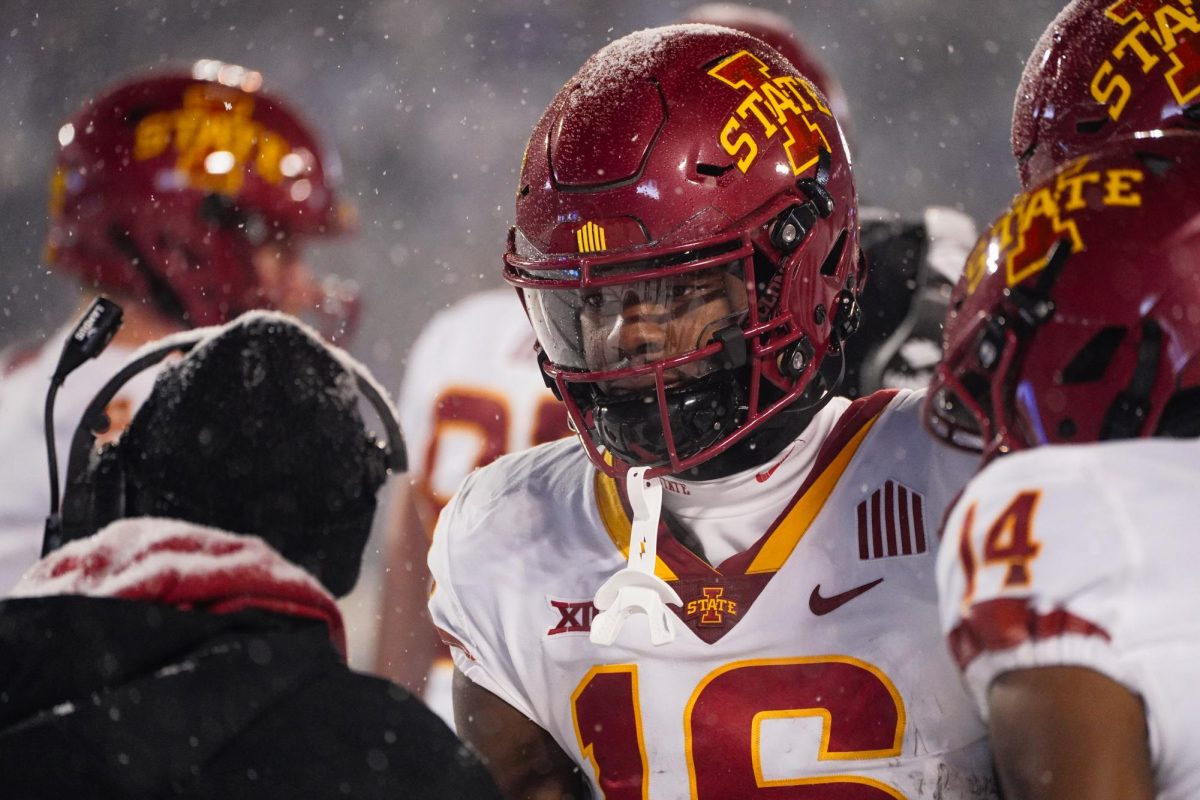 Daniel Jackson at the Iowa State vs. Kansas State football game at Bill Snyder Family Stadium on Nov. 25, 2023 in Manhattan, KS.