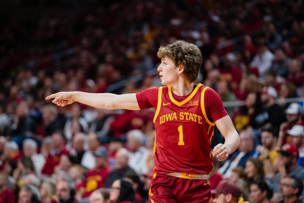 Jackson Paveletzke, Iowa State vs. Eastern Illinois University men's basketball game, Hilton Coliseum, Dec. 21, 2023.