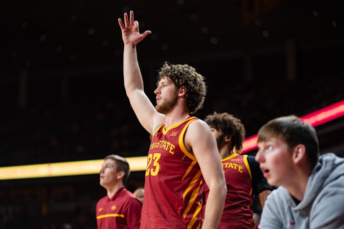 Conrad Hawley, the Iowa State vs. Eastern Illinois University men's basketball game, Hilton Coliseum, Dec. 21, 2023.