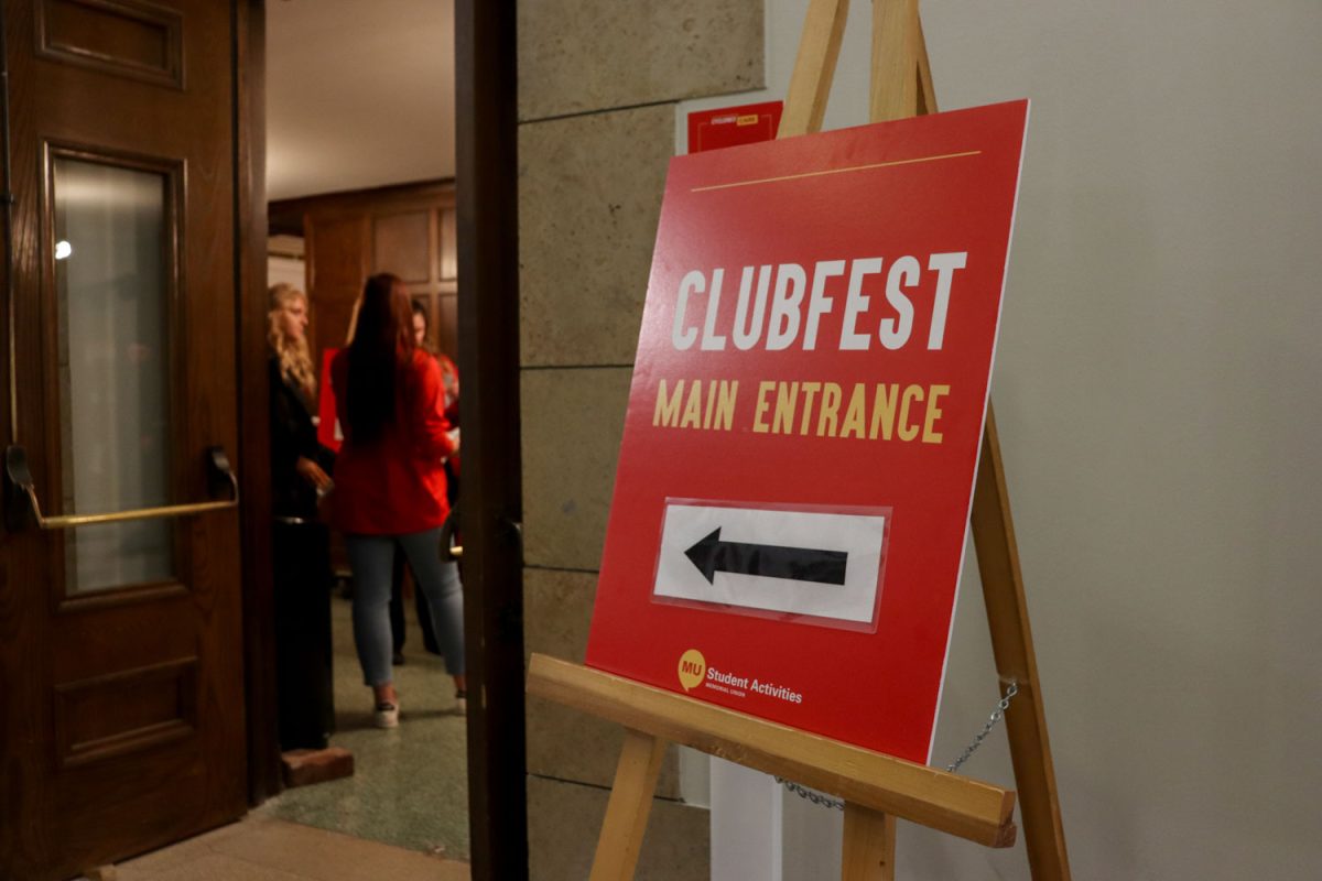 Clubfest entrance waiting for students to enter at Clubfest in the Memorial Union, Jan. 24 2024.