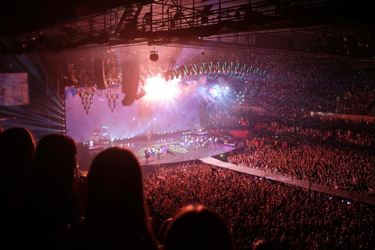 The Adelaide Entertainment Centre in Australia during a Taylor Swift concert in 2015.