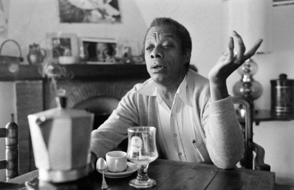 James Baldwin at his home in Saint Paul de Vence on November 6, 1979 