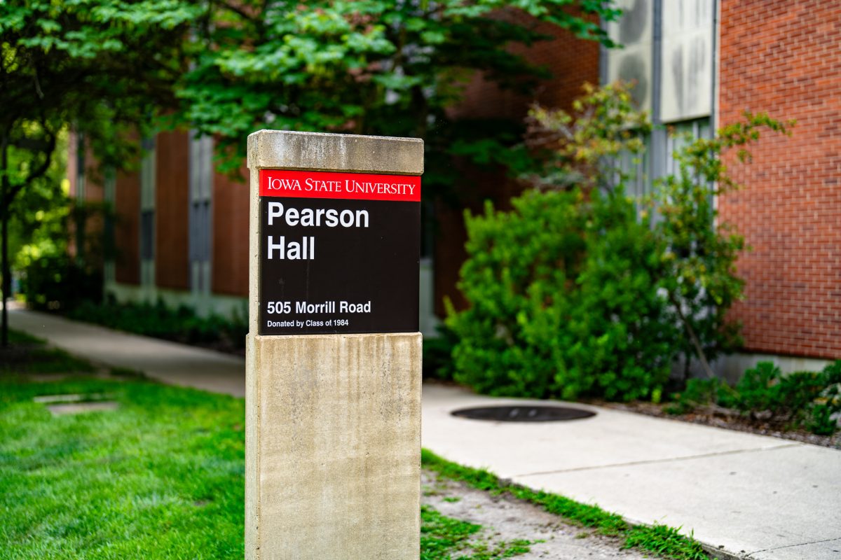 Pearson Hall sign on July 10, 2024.