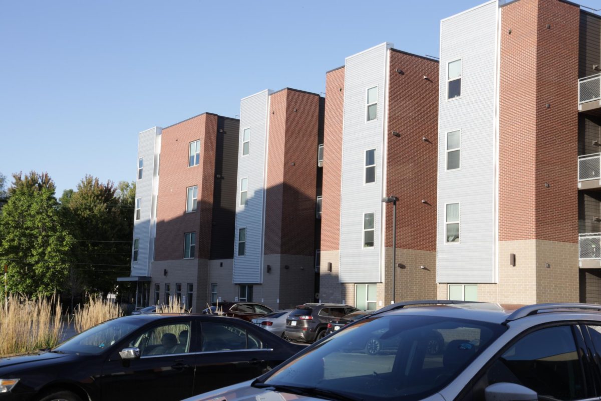 Stadium View apartments on South 4th street near Jack Trice Stadium, Sep. 24, 2024. 